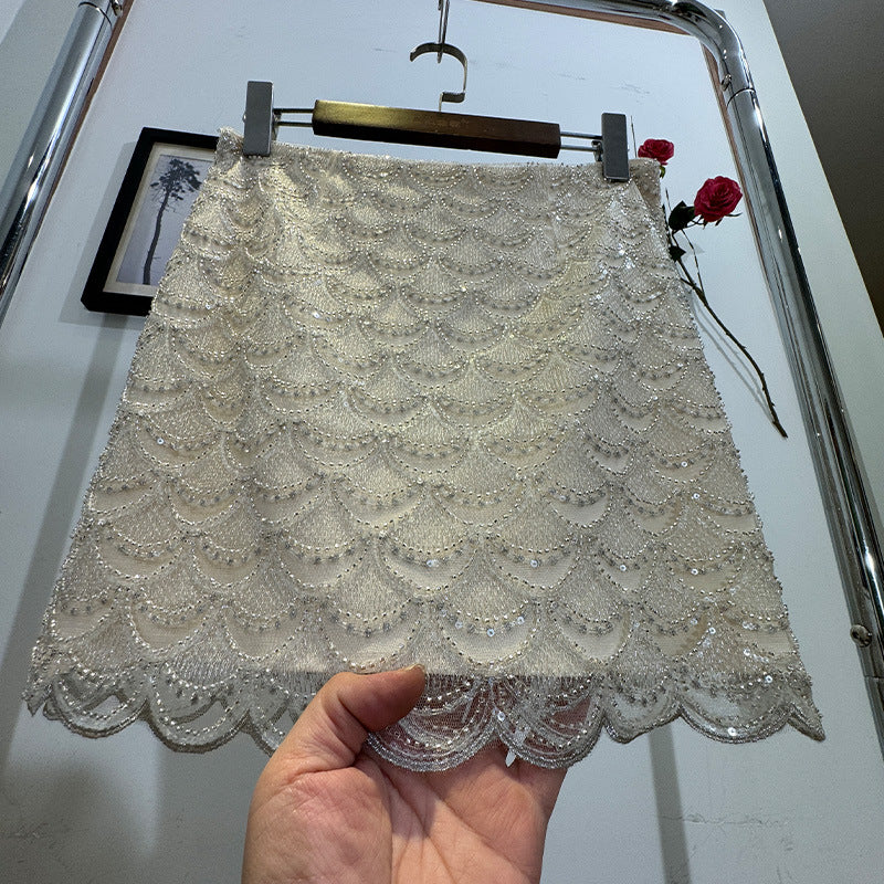 Fashion French Style Classic Mermaid Loose Long Sleeve Lace Shirt, Chiffon Shirt