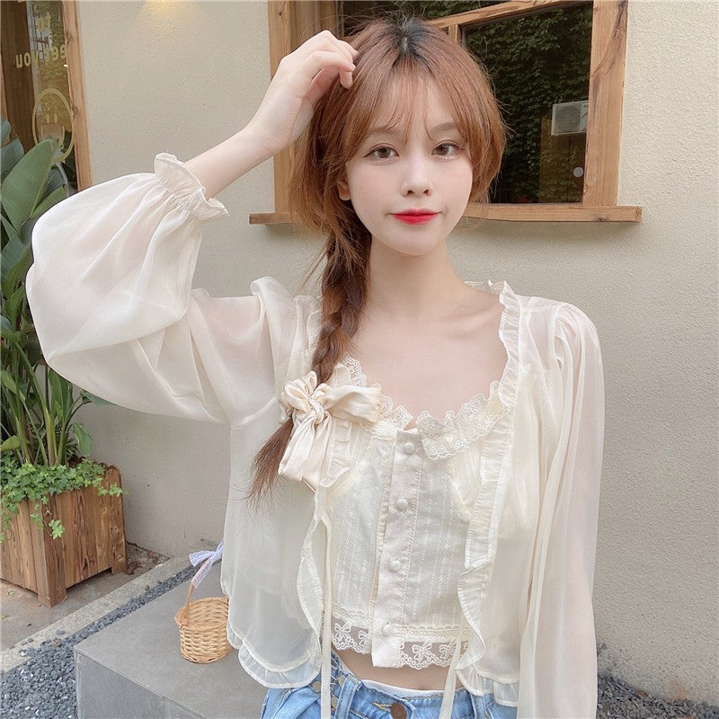 Sun Protection Summer Light Versatile Everyday Fashion Casual Basic Style Cardigans