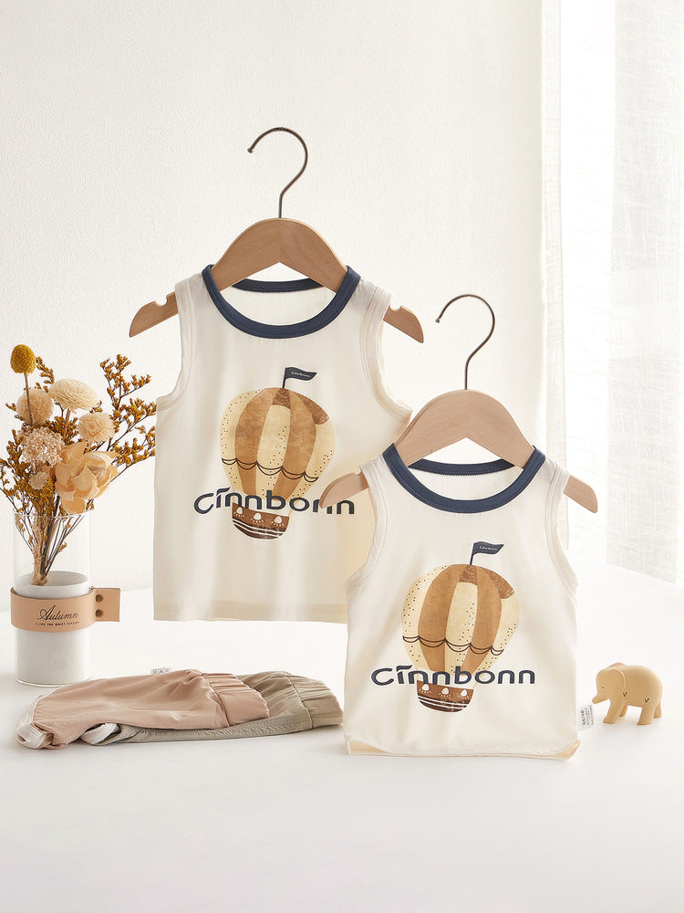 Pajamas Summer Thin Split Modal Air Conditioning Clothes Children's Suit