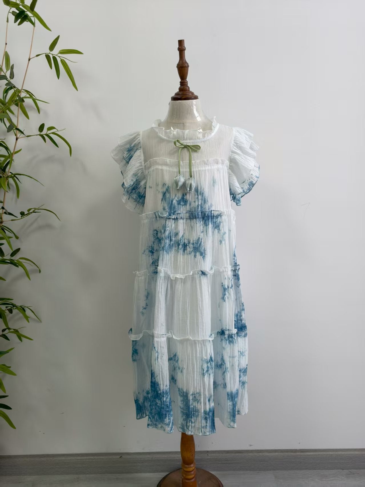 Children's Yunnan Dali Clothing Summer Handmade Flying Children's Dress
