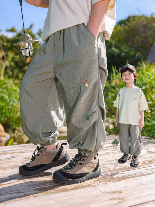 Children's Track Summer Boy's Thin Breathable Fashion Children's Pants