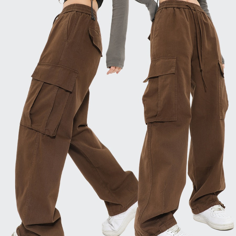 Women's & Men's Retro Overalls Fashionable Street Hot Casual Pants