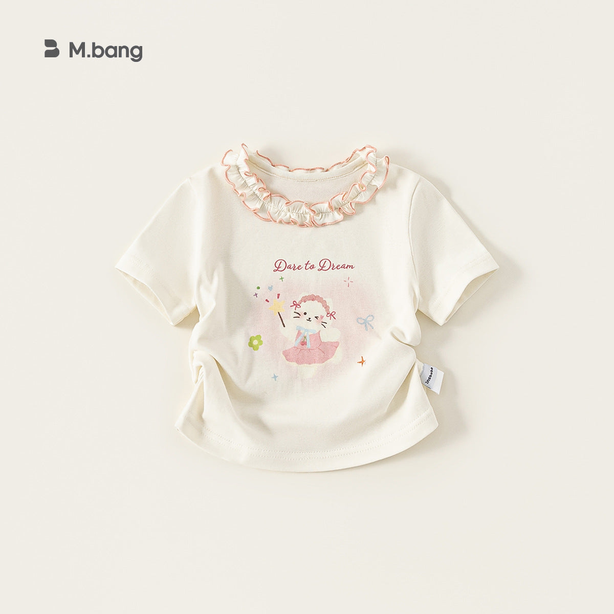 Children's Clothing Short-sleeved Summer Floral Round Neck Tops Children's T-shirt