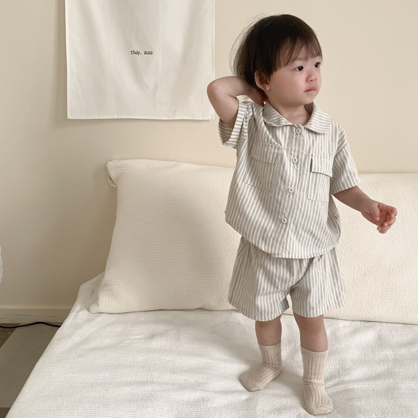 Children's Thin Korean Style Clothing Clothes For Children's Suit