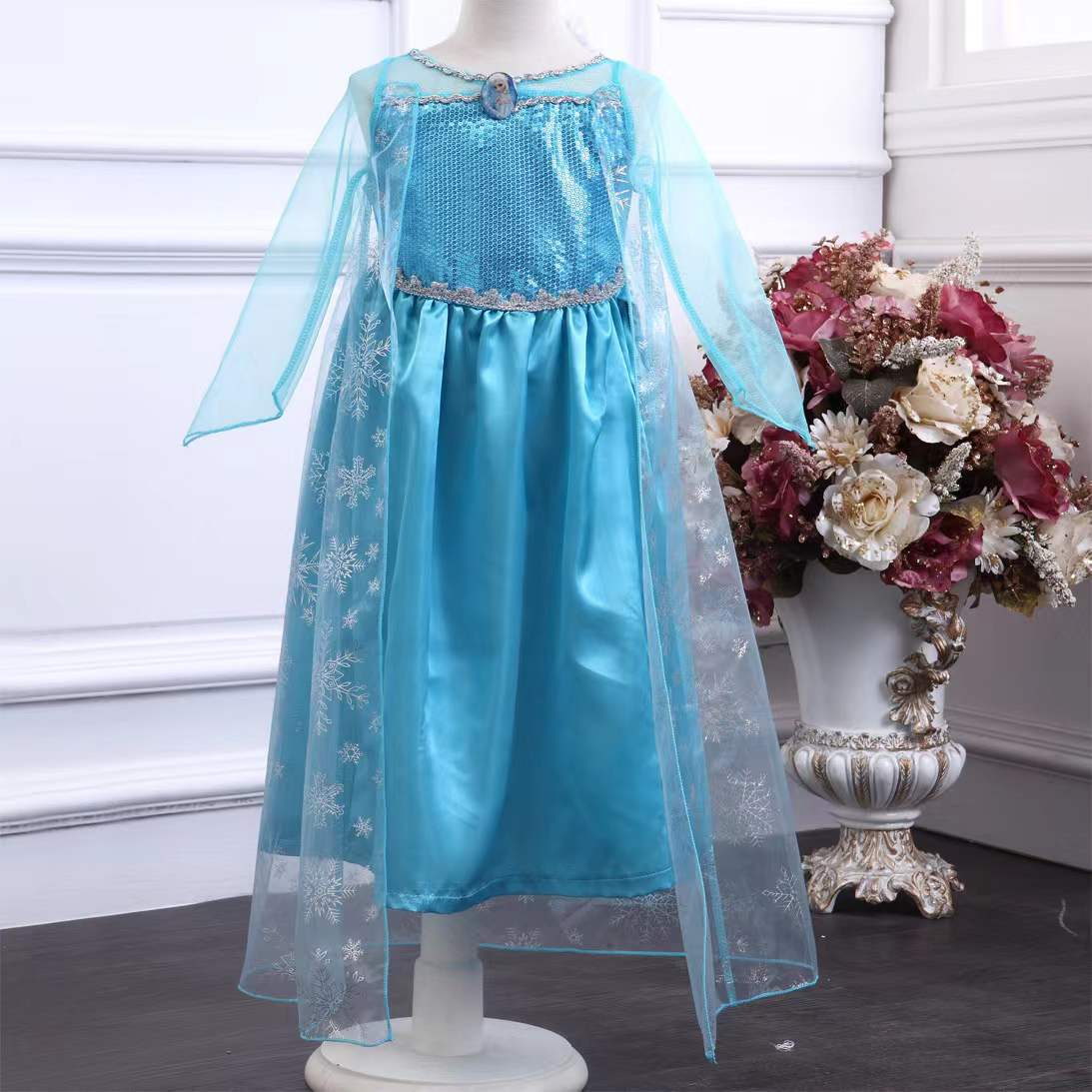 Versatile Children's Summer Frozen Princess Elsa Children's Dress