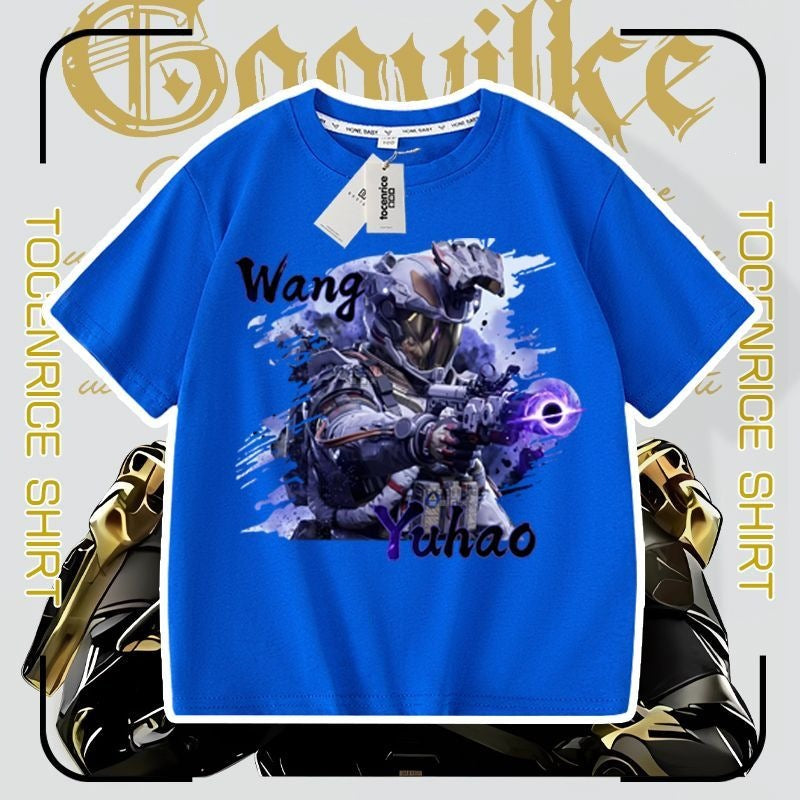 Women's & Men's Delta Action Game Grand Dragon Claw Shepherd Related Short Sleeve Children's T-shirt