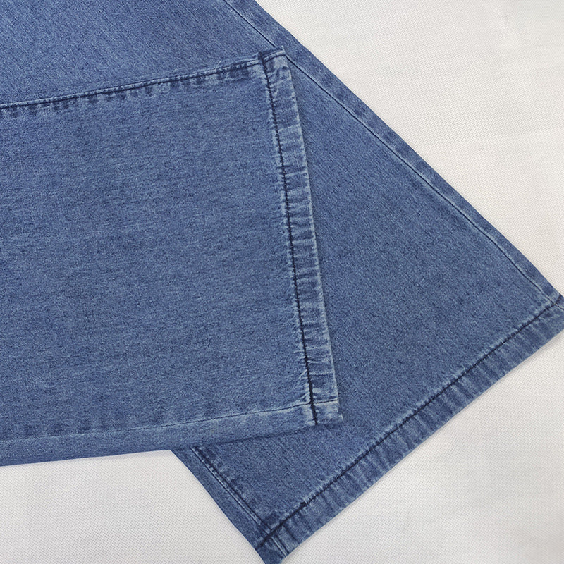 Women's Elegant Graceful Wide Leg Draped Decorative Slimming Women's Jeans