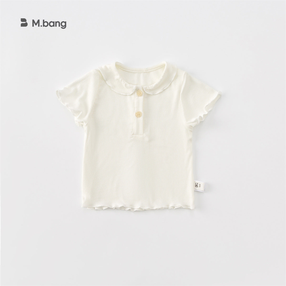 Children's Inner Wear Wooden Ear Top Doll Children's T-shirt