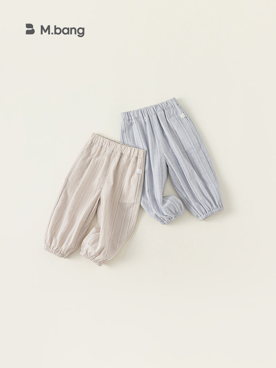 Children's Outer Wear Thin Casual Simplicity Ankle Banded Boys Solid Color Children's Pants