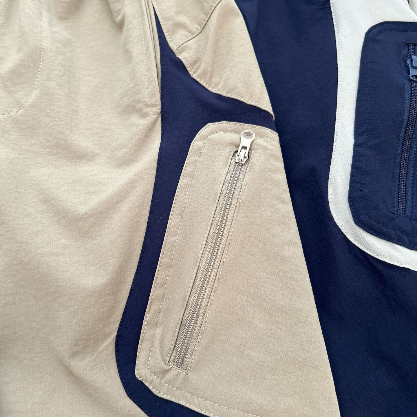 Children's Autumn Clothing Contrast Color Overalls Pocket Comfortable Children's Pants