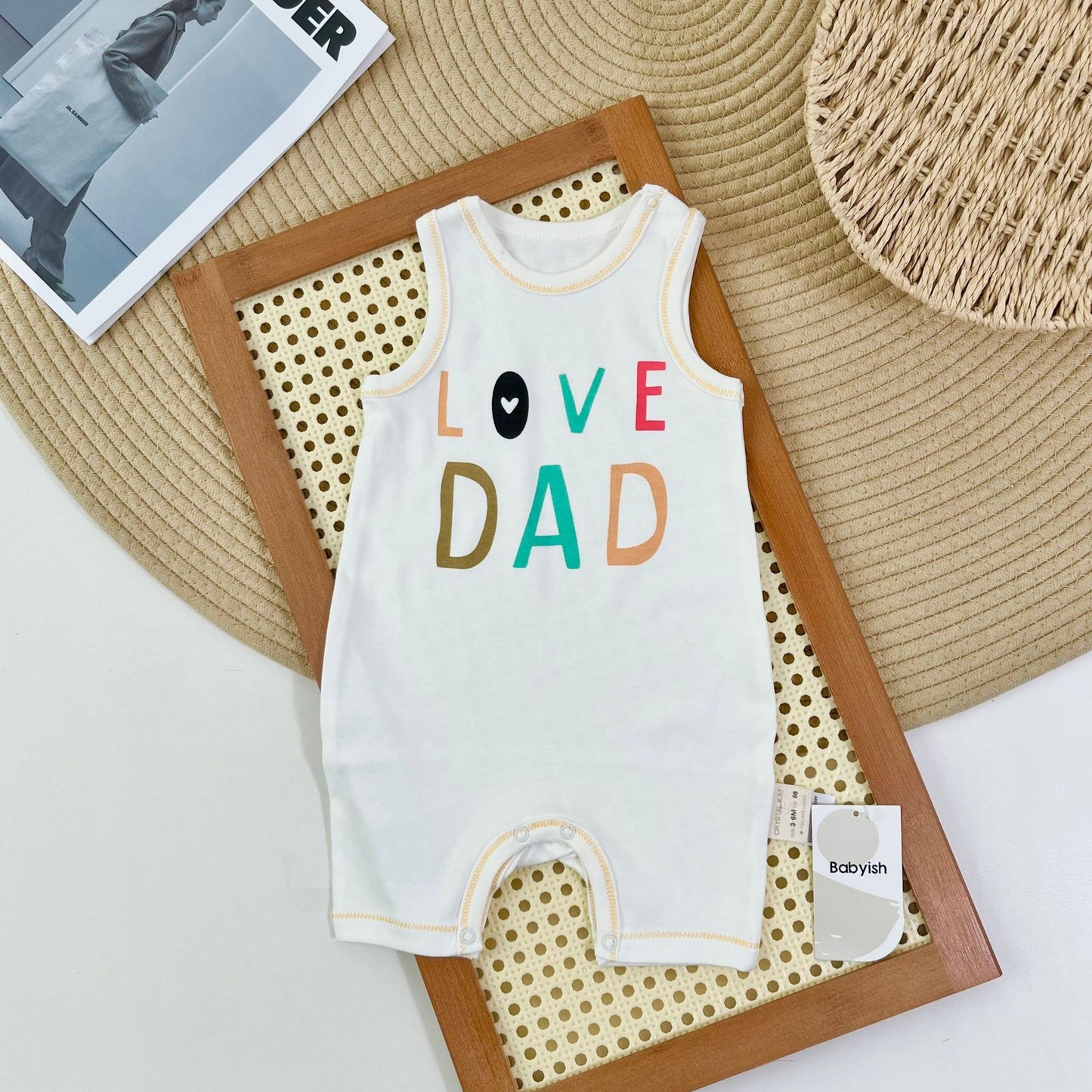 Women's & Men's Class Vest Short Summer Pure Cotton Jumpsuit, Climbing Suit