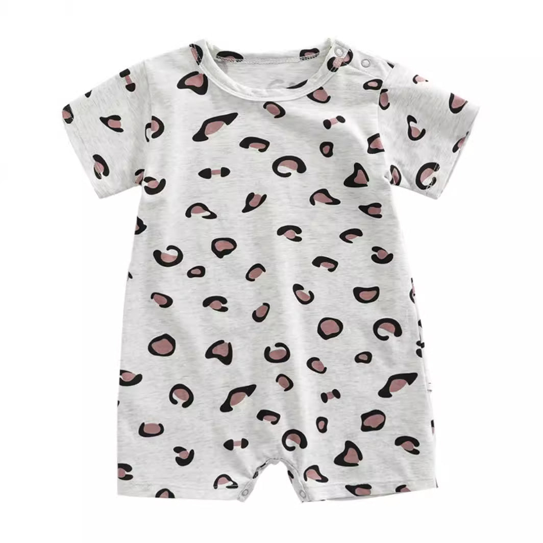 Thin Short Sleeve Romper Cute Super Fashionable Jumpsuit, Climbing Suit