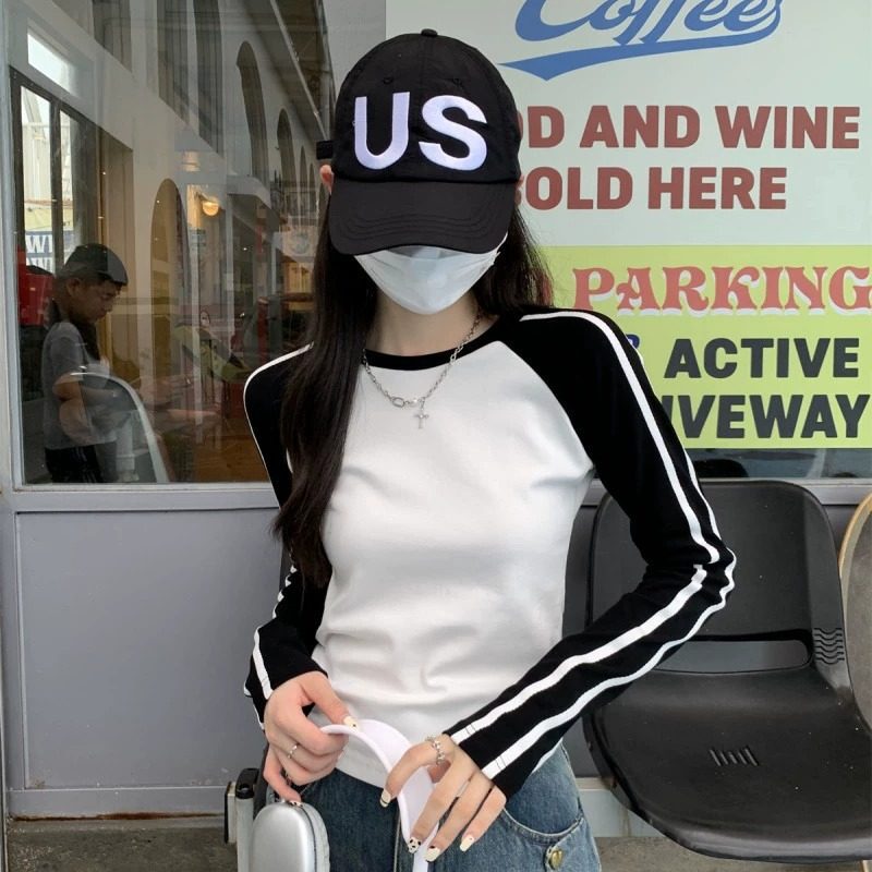 Women's American Style Hot Bottoming Shirt Inner Women's T-shirt