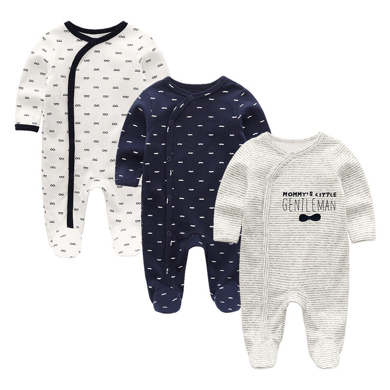 Born Clothes Jumpsuit Snap Closed Romper Jumpsuit, Climbing Suit