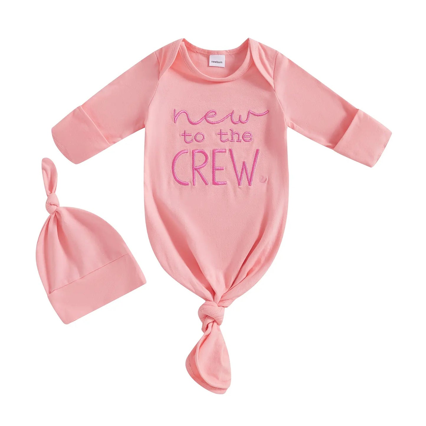 Sleeping Bag Jumpsuit Letter Embroidered Hat Born Jumpsuit, Climbing Suit