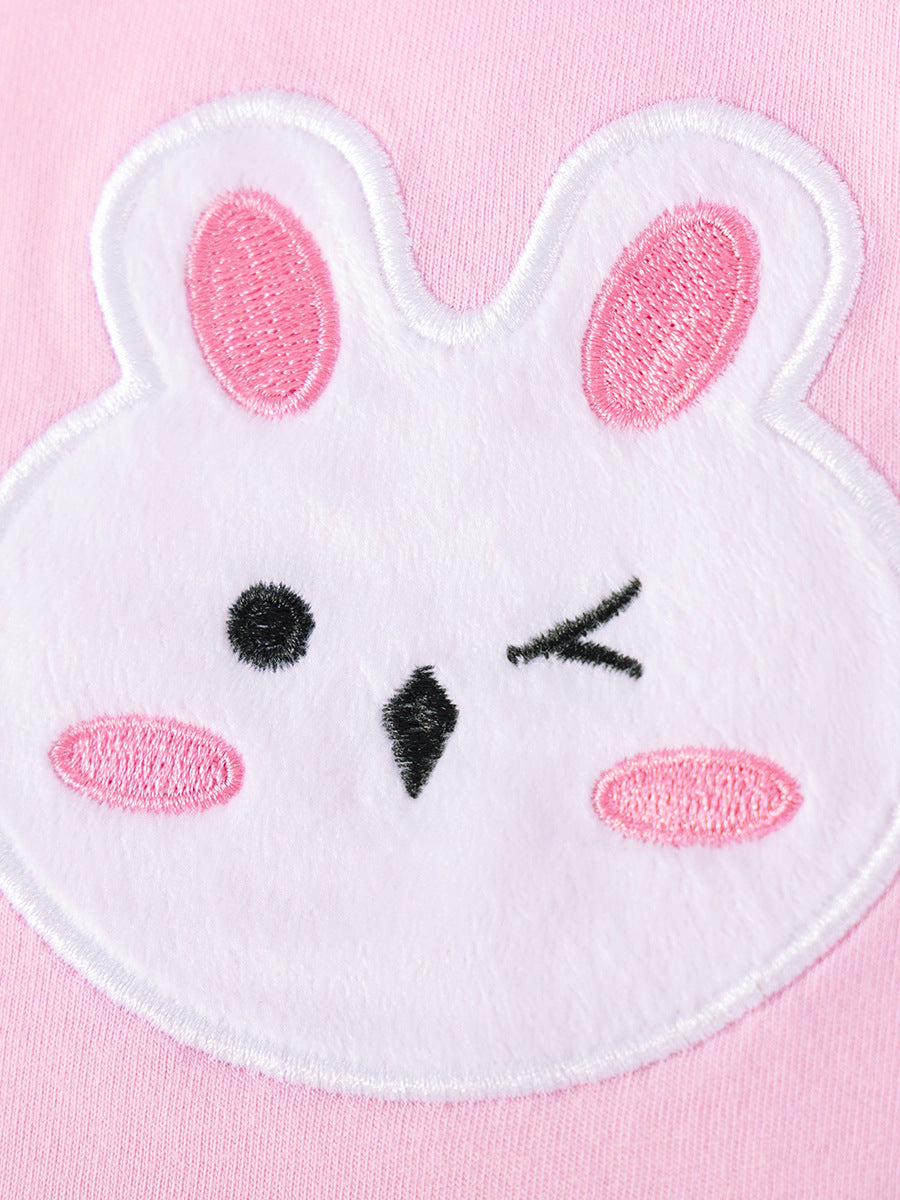 Classic Summer Shirt Cute Rabbit Skirt Children's Dress