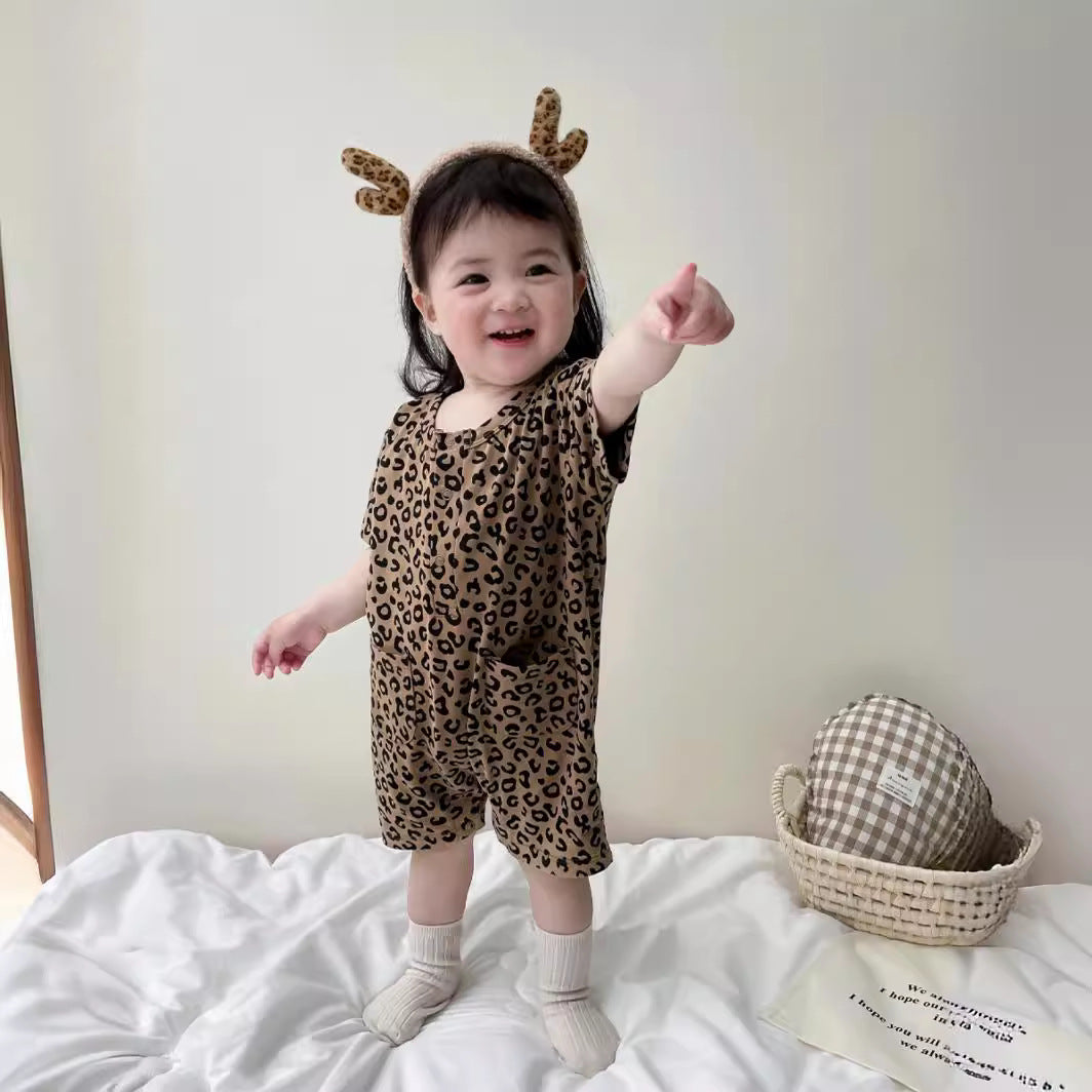 Super Fashionable Romper Summer Sleeveless Clothes Boy Jumpsuit, Climbing Suit