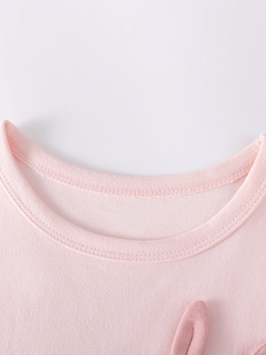 Children's Summer Short-sleeved Cute Rabbit Fashionable Clothing Children's Suit