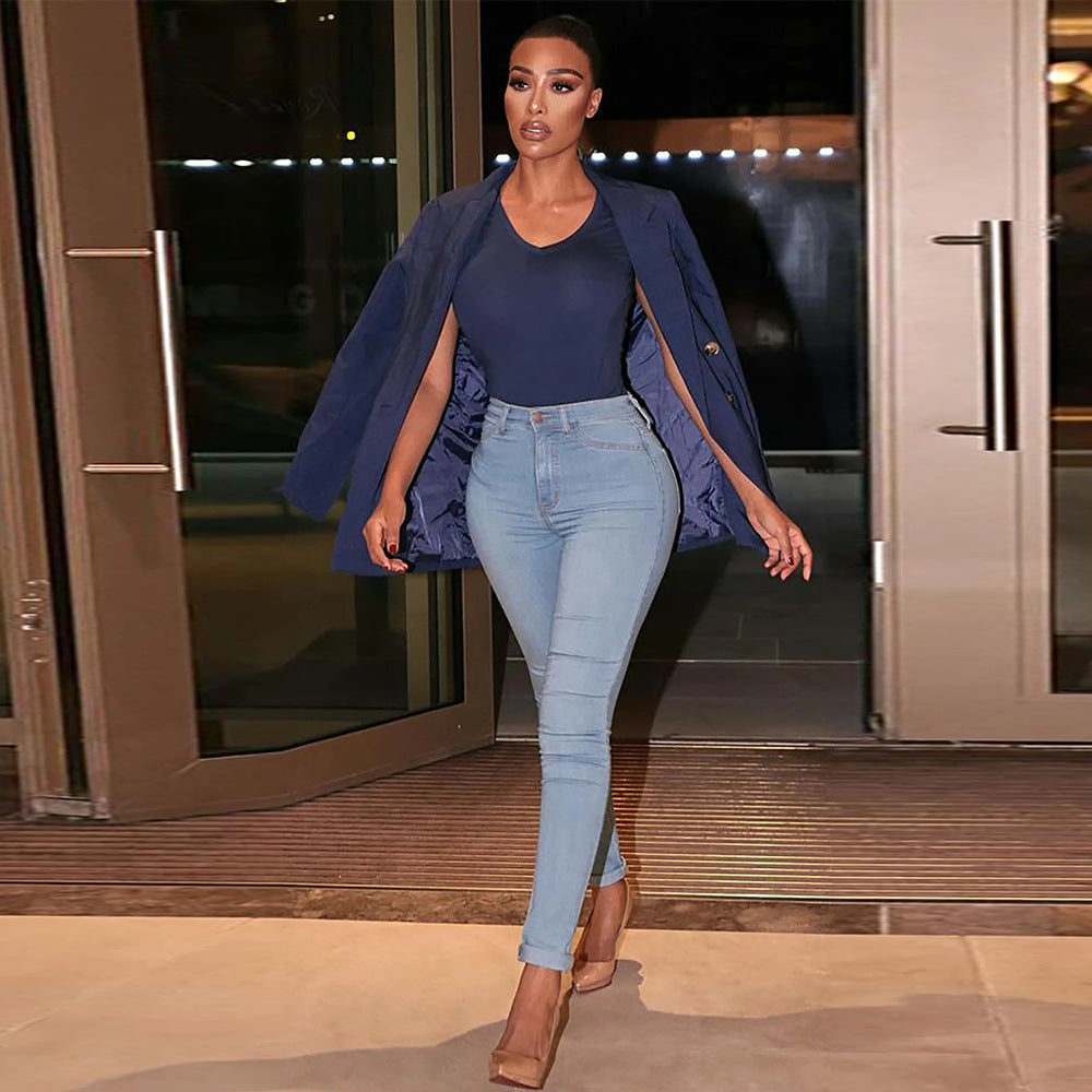 Women's Sexy Tight Oversized Pencil Stretch Style Women's Jeans