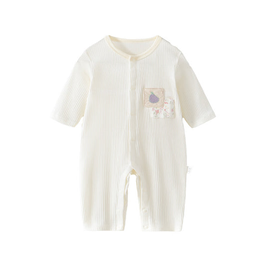 Babies Modal Jumpsuit Summer Thin Pajamas Jumpsuit, Climbing Suit