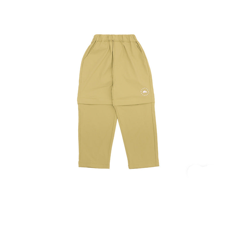 Children's Spring Outdoor Sports Windproof Trousers Middle Children's Pants