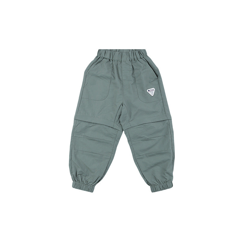 Children's Detachable Summer Mountain Trousers Lightweight Waterproof Children's Pants