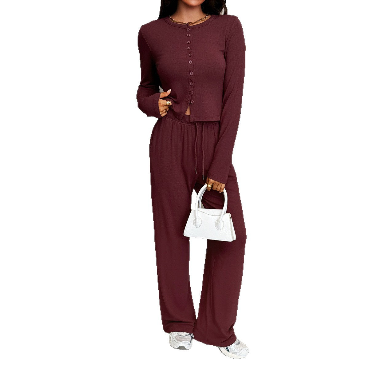 Glamorous Women's Vacation Style Shirt Two-piece Fashion Casual Suit