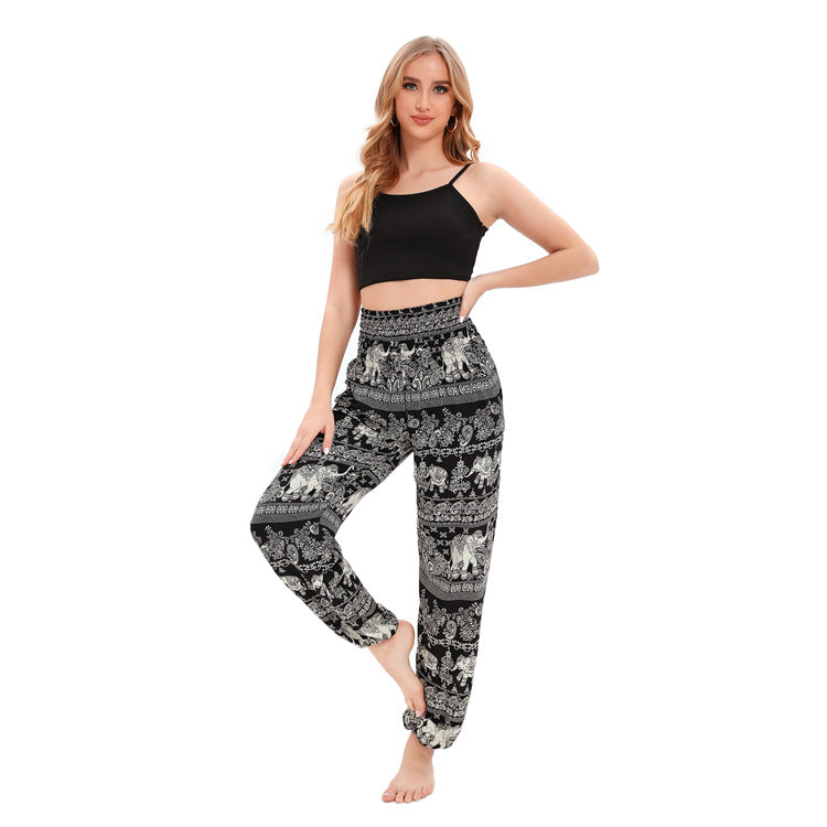 Beautiful Women's Rayon Yoga Bloomers Clothes Casual Pants