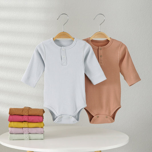 Rompers Long Sleeve Born Clothes Triangle Pajamas Jumpsuit, Climbing Suit