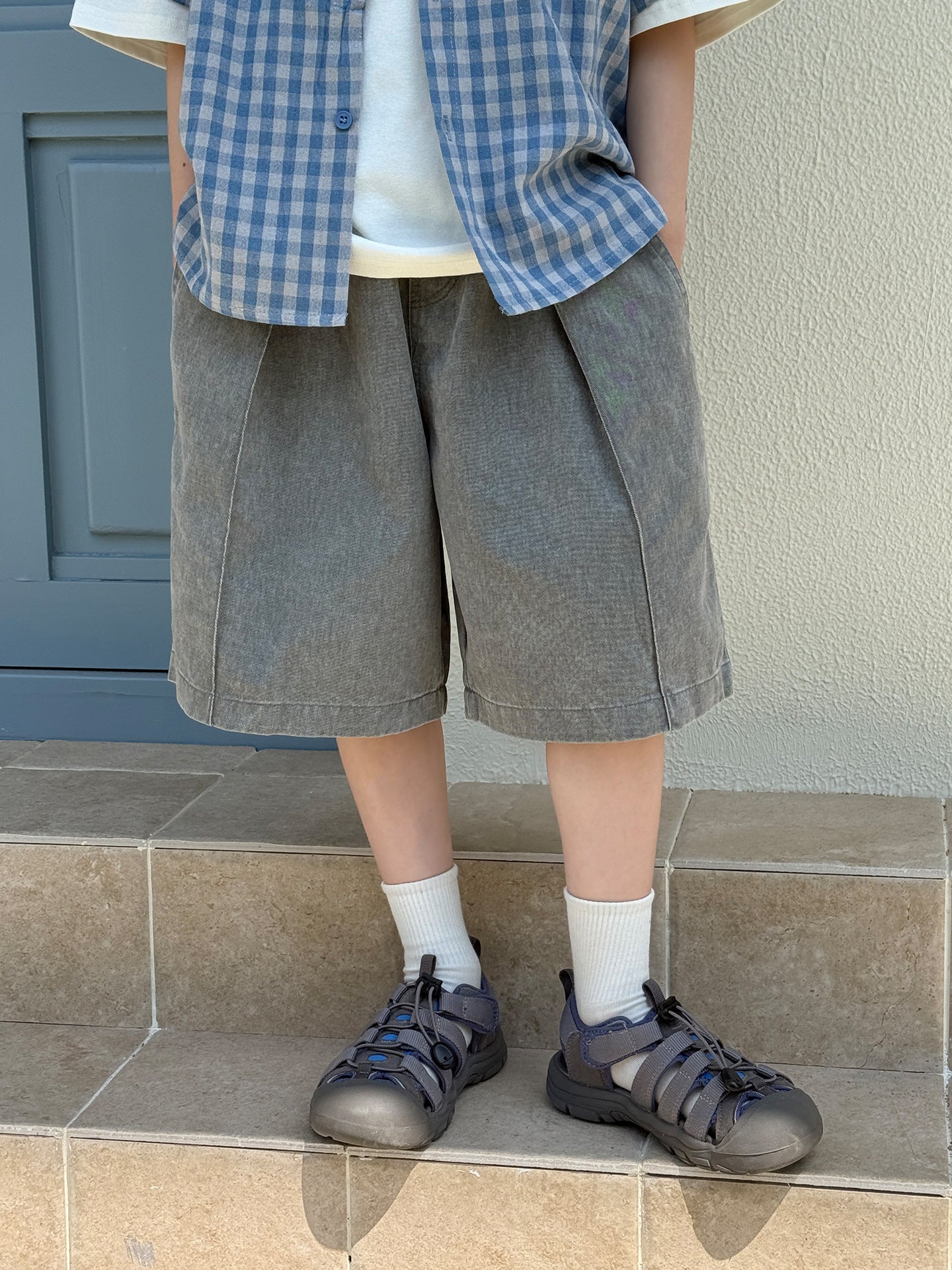 Children's Clothing For Boys Korean Casual Loose Simple Soft Breathable Sweat Children's Pants