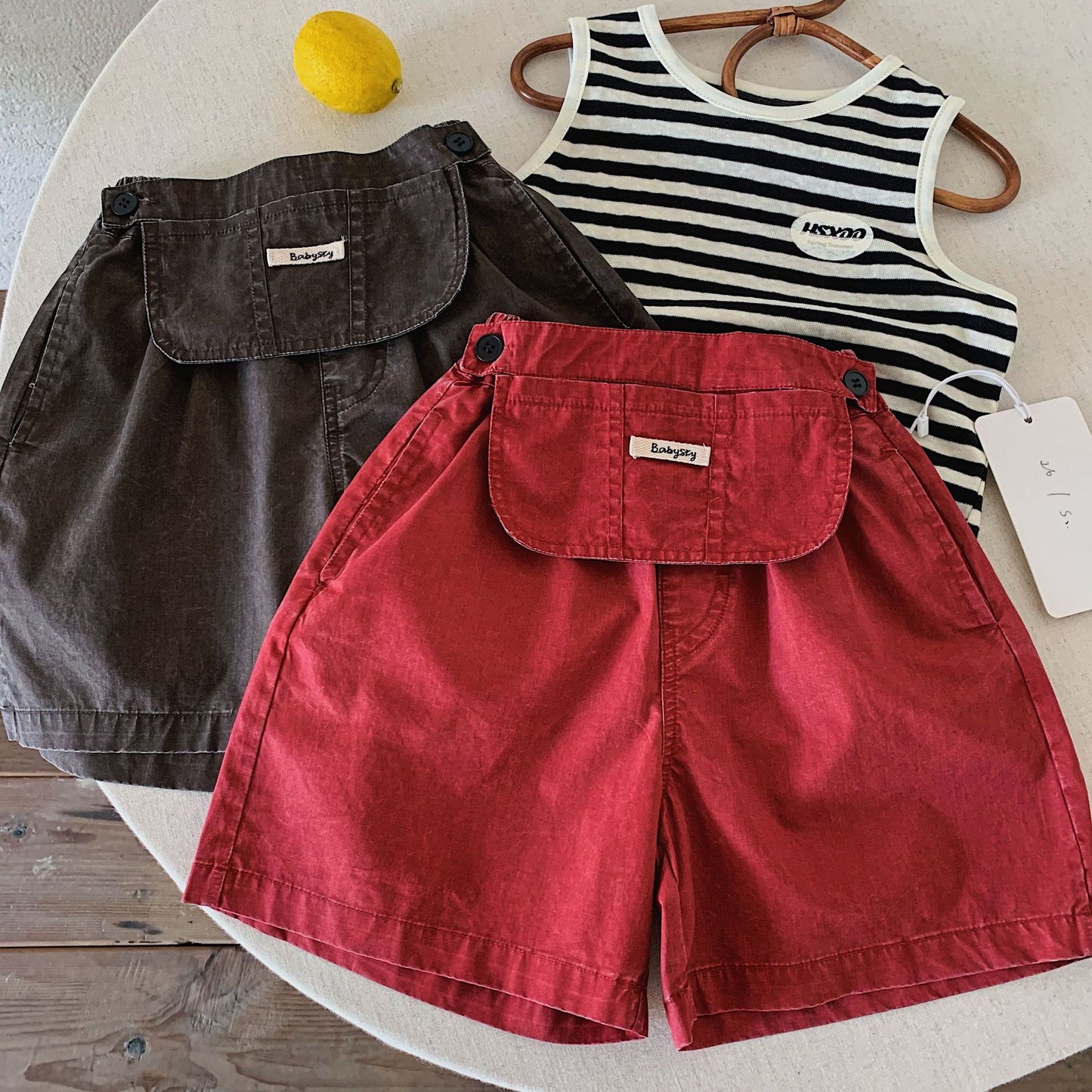 Children's Summer Boys Personality Waist Bag Casual Children's Pants