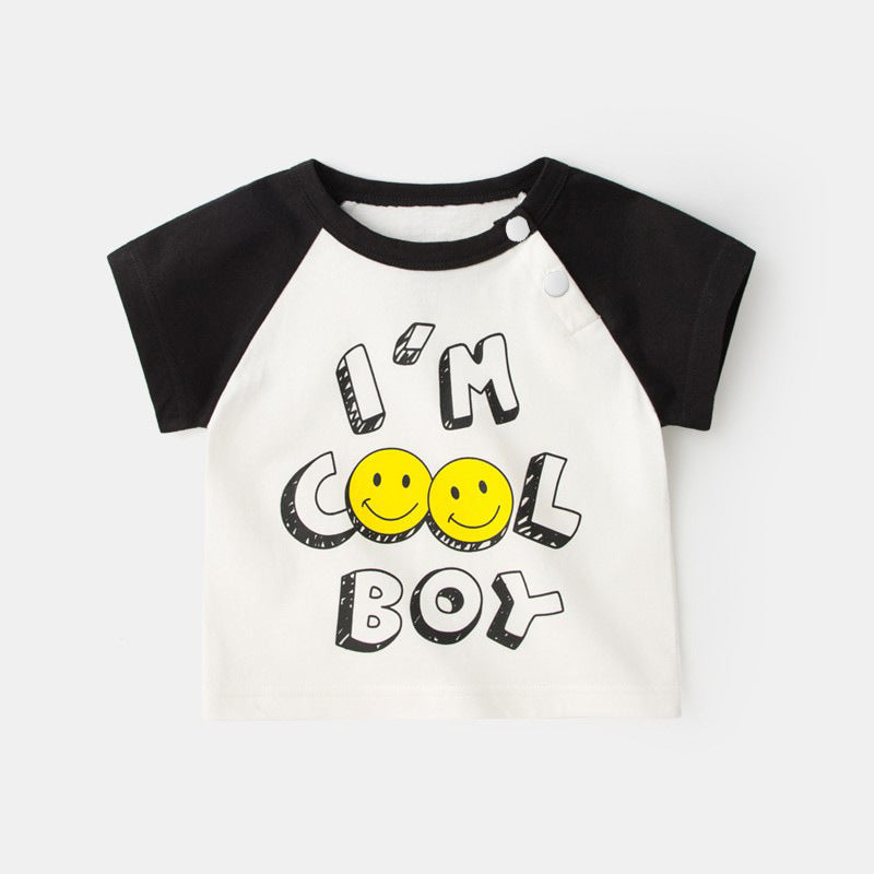 Children's Collection Summer Casual Short Sleeve Tops Children's T-shirt