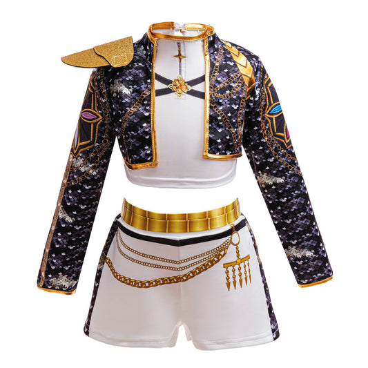 Hunter Group Clothes Korean Star Rumi Costume Children's Dress