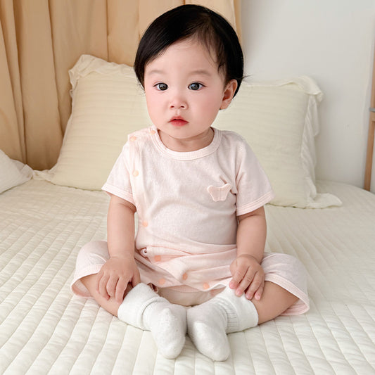 Sleeve Class Jumpsuit Summer Thin Breathable Unisex Pajamas Air Jumpsuit, Climbing Suit