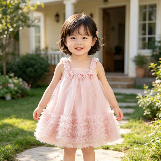 Children's Clothing Summer Straps Vest Princess Little Fairy Children's Dress