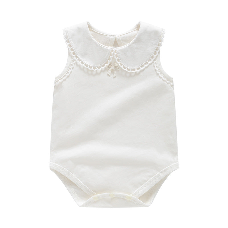 For Babies Thin Summer Clothing Sweet Vest Going Out Rompers Jumpsuit, Climbing Suit