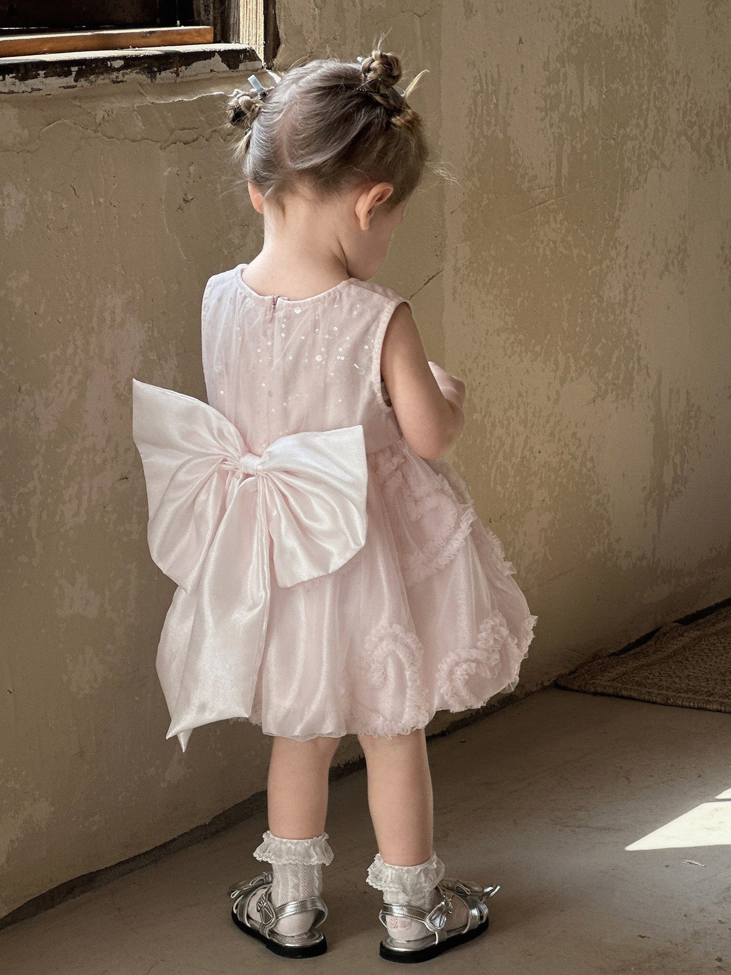 Bowknot Vest Skirt Female Style Fashionable Summer Children's Dress