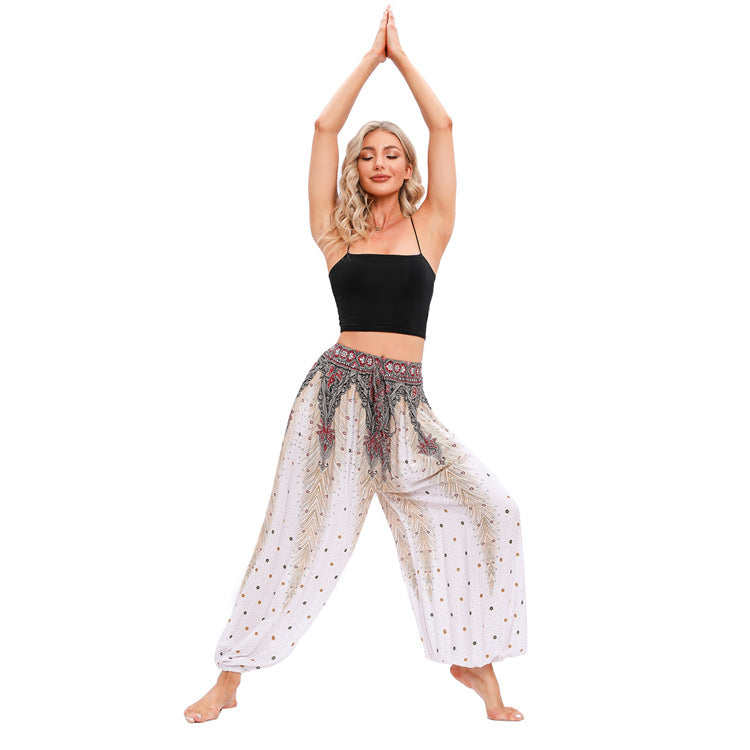 Cool Women's Yoga Sports Bloomers Clothes Casual Pants