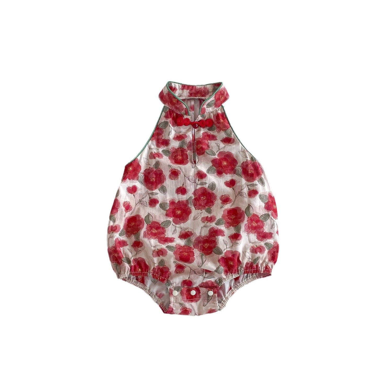Summer Clothes Class Sling Vest Garments Chinese Style Born Jumpsuit, Climbing Suit