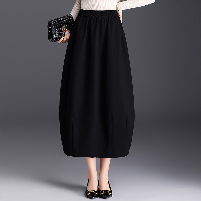 Women's Puffy One-step Drape Fashion Bud Slimming Temperament Skirts