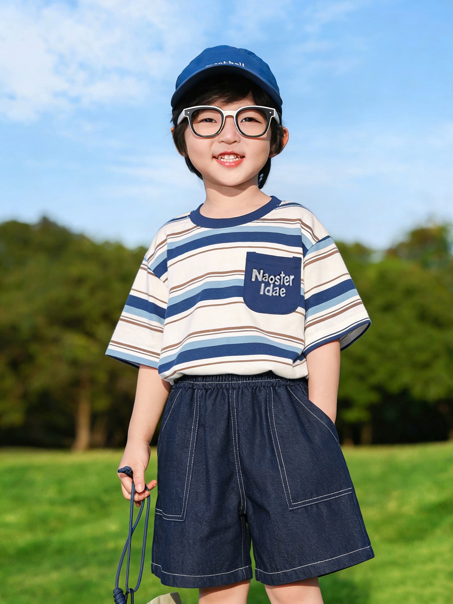 For Family Of Clothes The Whole Parent-child Outfit