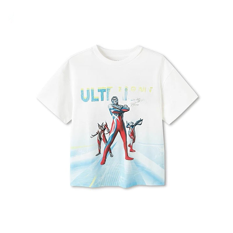 Children's Short-sleeved Summer Pure Cotton Boy Cartoon Children's T-shirt