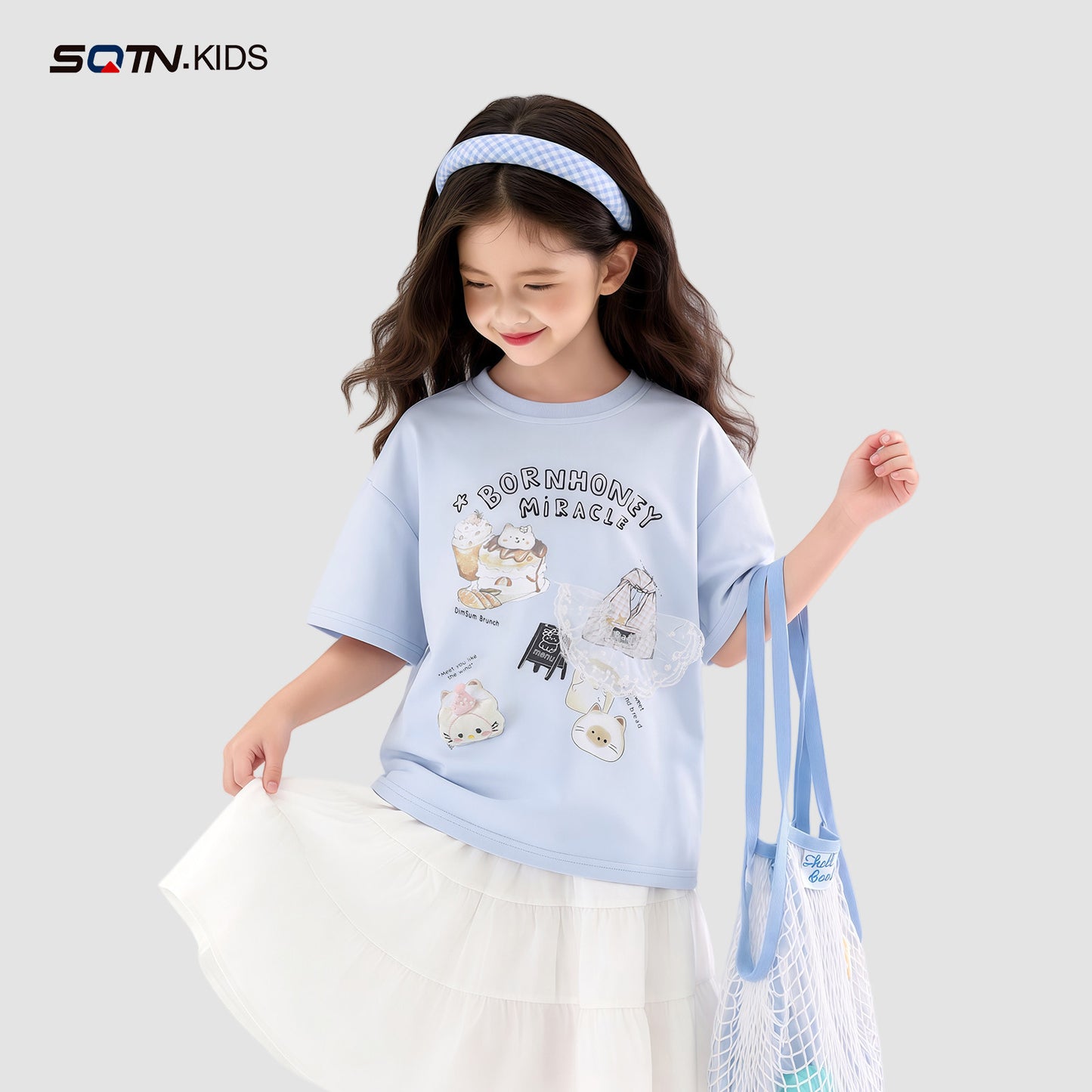 Children's Short-sleeved Clothing Older Leisure Top Summer Children's T-shirt
