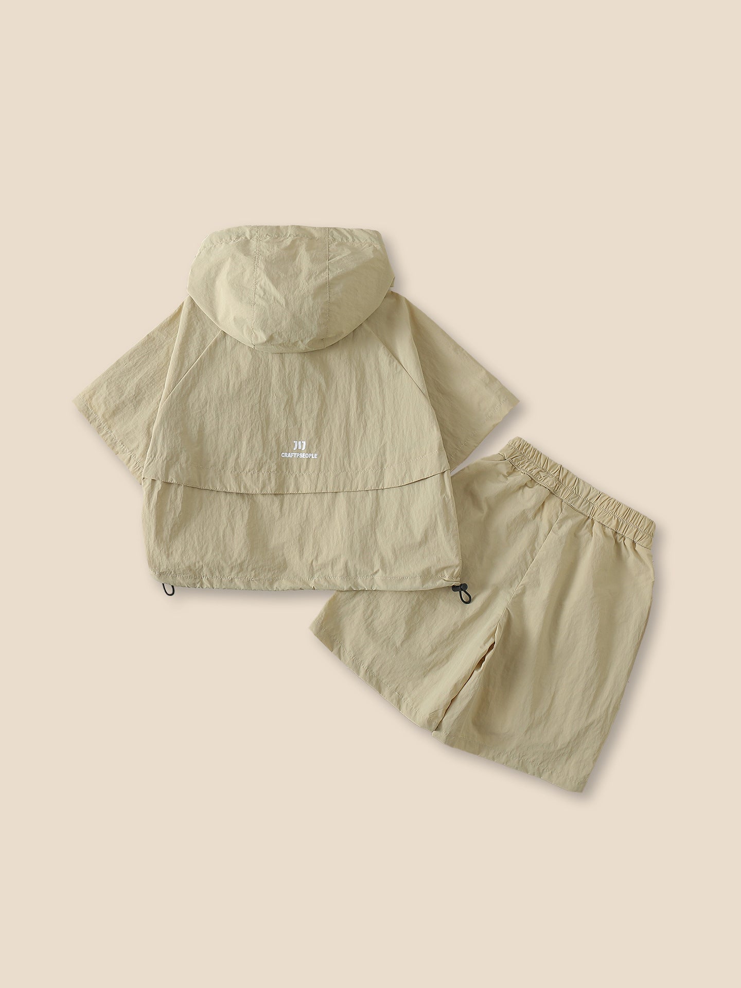 Summer Fashion Loose Comfortable Sports Hooded Children's Suit