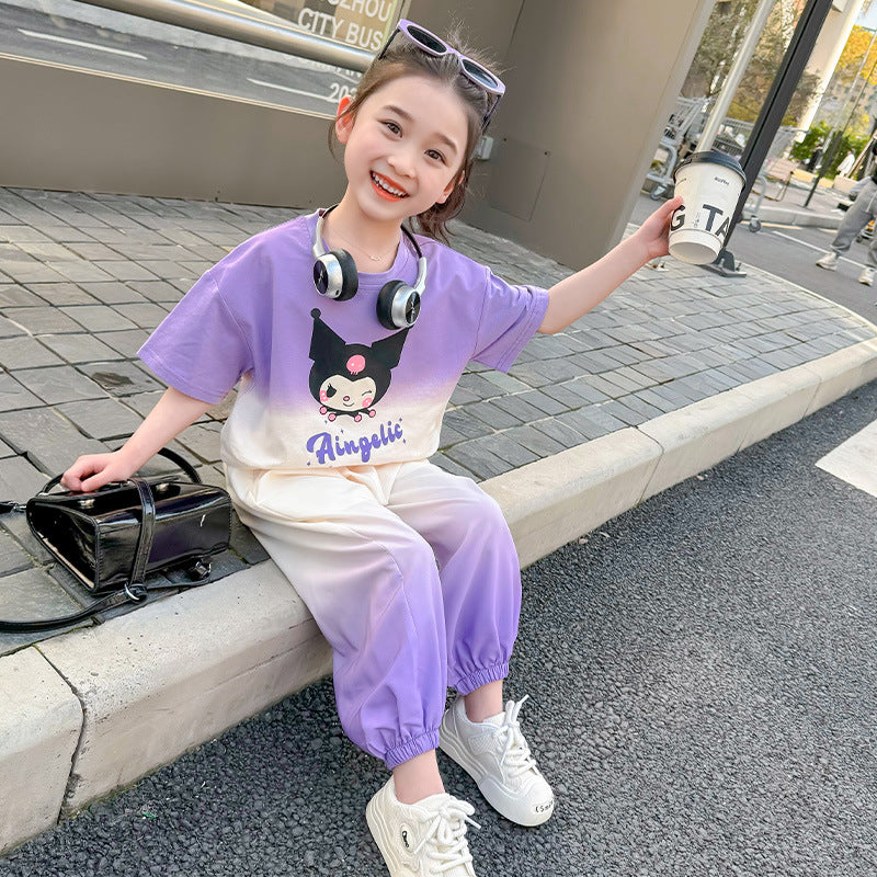 Children's Trendy Summer Style Cute Little Casual Children's Suit