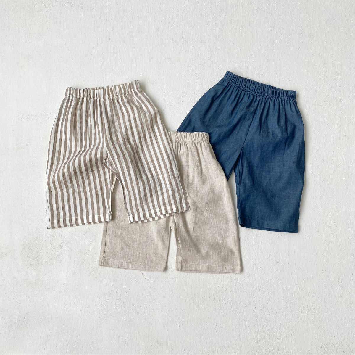 Children's Summer Leisure Cropped Boys Lightweight Comfortable Casual Children's Pants