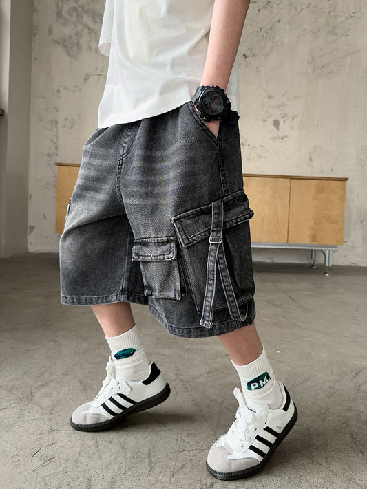 Jeans Shorts Summer The Big Fashion Children's Pants