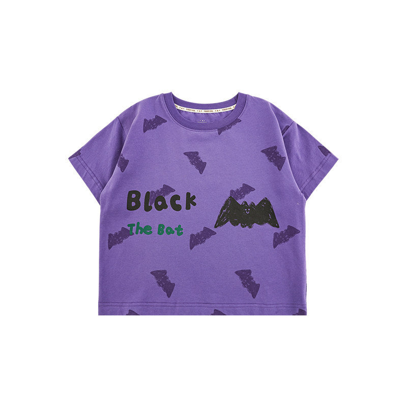 Children's Boy's Summer Iti Fruit Short-sleeved T-shirt Loose Cool Children's Suit