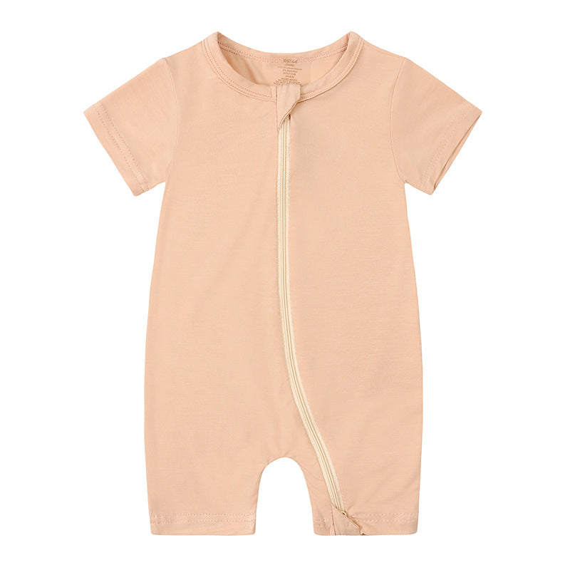 Jumpsuit Bamboo Fiber Born Boys Short Jumpsuit, Climbing Suit