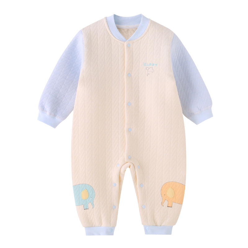 Pure Cotton Boneless Keep Rompers Pajamas Born Jumpsuit, Climbing Suit